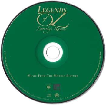 CD Various: Legends Of Oz: Dorothy's Return (Music From The Motion Picture)