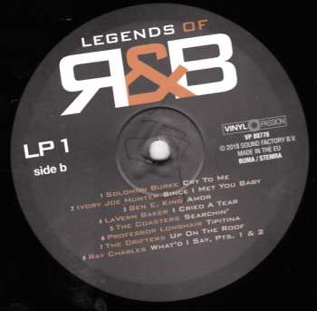 2LP Various: Legends Of R&B