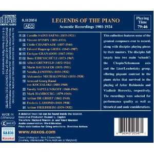 CD Various: Legends Of The Piano: Acoustic Recordings 1901-1924