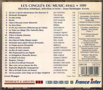 CD Various: Les Cinglés Du Music-Hall - 1939