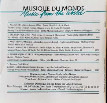 CD Various: Liturgies Musicales Du Pakistan-Panjab = Musical Liturgies Of Pakistan-Panjab