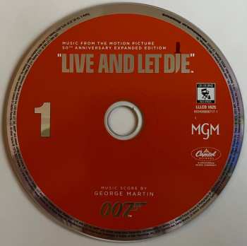 2CD Various: Live And Let Die (Music From The Motion Picture - 50th Anniversary Expanded Edition) LTD