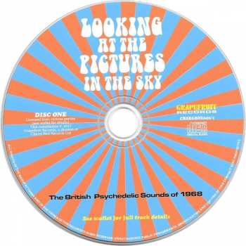 3CD/Coffret Various: Looking At The Pictures In The Sky (The British Psychedelic Sounds Of 1968)