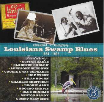 4CD Various: Louisiana Swamp Blues