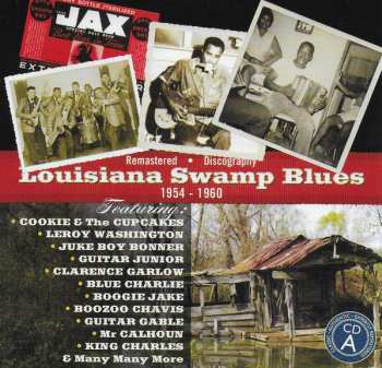 4CD Various: Louisiana Swamp Blues