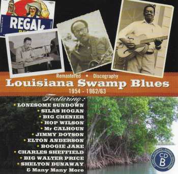 4CD Various: Louisiana Swamp Blues