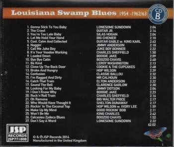 4CD Various: Louisiana Swamp Blues
