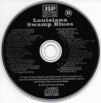 4CD Various: Louisiana Swamp Blues
