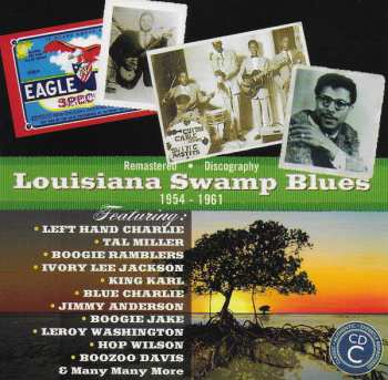 4CD Various: Louisiana Swamp Blues