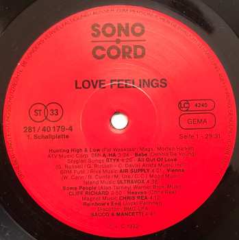 2LP Various: Love Feelings