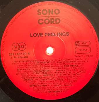 2LP Various: Love Feelings