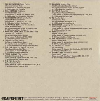 3CD/Coffret Various: Love, Poetry And Revolution (A Journey Through The British Psychedelic And Underground Scenes 1966-72)