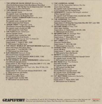 3CD/Coffret Various: Love, Poetry And Revolution (A Journey Through The British Psychedelic And Underground Scenes 1966-72)