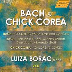 2CD Various: Luiza Borac - Bach & Chick Corea