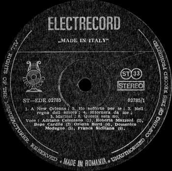 LP Various: Made In Italy (Oldies But Goldies)