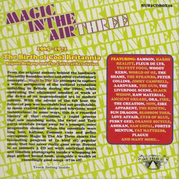 3CD/Coffret Various: Magic In The Air Three (1965-1971 The Birth Of Cool Britannia)