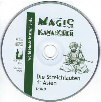 4CD/DVD Various: Magic Kamancheh: Die Streichlauten 1: Asien