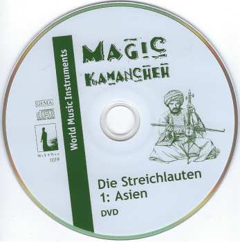 4CD/DVD Various: Magic Kamancheh: Die Streichlauten 1: Asien