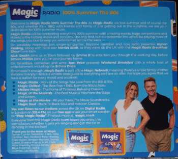 3CD Various: Magic Radio 100% Summer The 80s