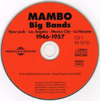 2CD Various: Mambo Big Bands 1946 - 1957 (New York - Los Angeles - Mexico City - La Havanne)
