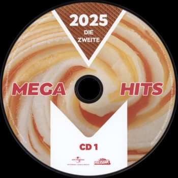 2CD Various: Mega Hits 2025 Die Zweite