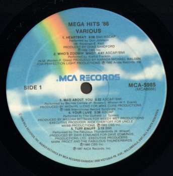 LP Various: Mega Hits '86
