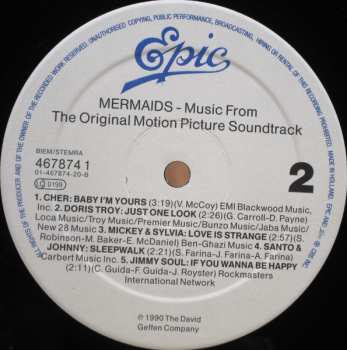LP Various: Mermaids (Music From The Original Motion Picture Soundtrack)