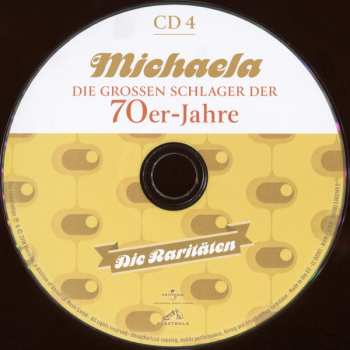 4CD Various: Michaela • Die Grossen Schlager der 70er-Jahre