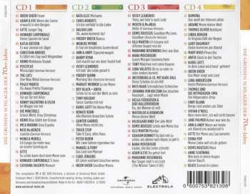 4CD Various: Michaela • Die Grossen Schlager der 70er-Jahre