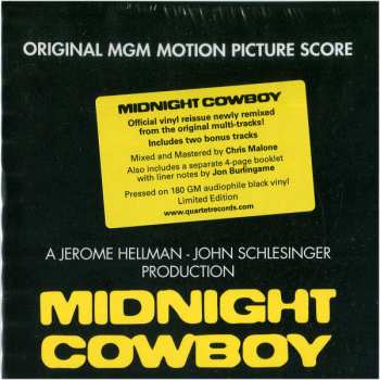 LP Various: Midnight Cowboy (Original Motion Picture Score) LTD