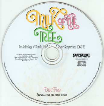 3CD/Coffret Various: Milk Of The Tree - An Anthology Of Female Vocal Folk And Singer-Songwriters