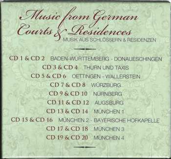 20CD/Coffret Various: Music From German Courts & Residences = Musik Aus Schlössern & Residenzen
