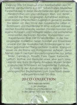 20CD/Coffret Various: Music From German Courts & Residences = Musik Aus Schlössern & Residenzen