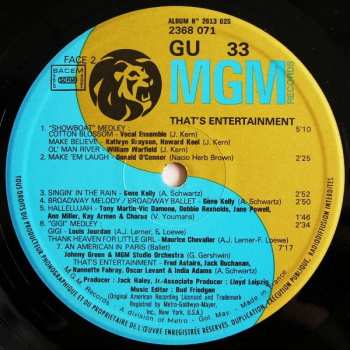 2LP Various: Music From The Original Motion Picture "Il Était Une Fois À Hollywood" (That's Entertainment)