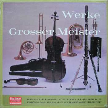 12LP/Coffret Various: Werke Großer Meister LTD