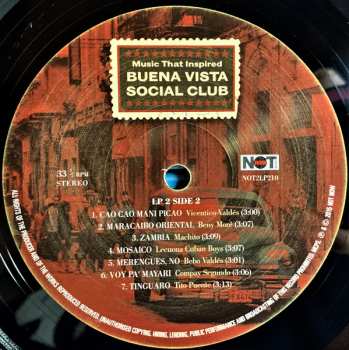 2LP Various: Music That Inspired Buena Vista Social Club