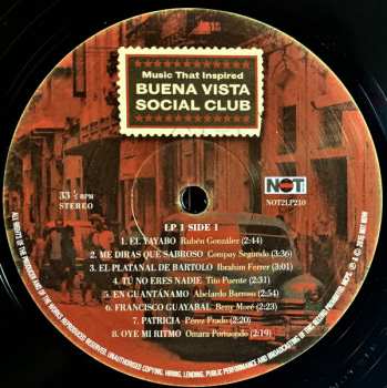 2LP Various: Music That Inspired Buena Vista Social Club