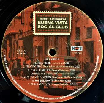 2LP Various: Music That Inspired Buena Vista Social Club
