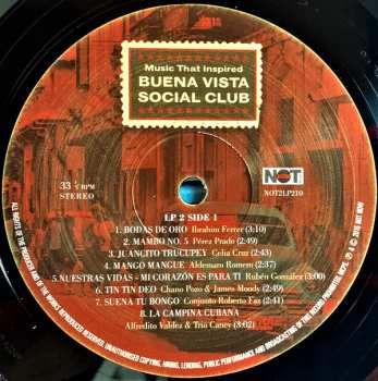 2LP Various: Music That Inspired Buena Vista Social Club