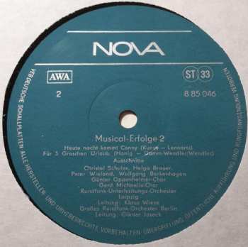 LP Various: Musical-Erfolge 2