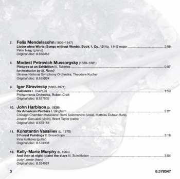 CD Various: My Playlist For Drawing And Painting