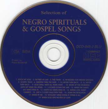 2CD Various: Negro Spirituals & Gospel Songs