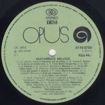 LP Various: Nestarnúce Melódie
