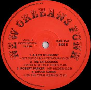 3LP Various: New Orleans Funk (New Orleans: The Original Sound Of Funk 1960-75)