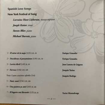 CD Various: Spanish Love Songs