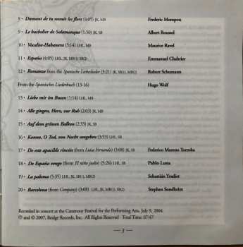 CD Various: Spanish Love Songs