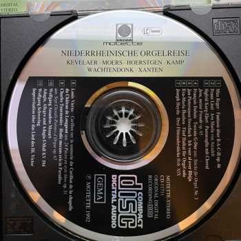 CD Various: Niederrheinische Orgelreise