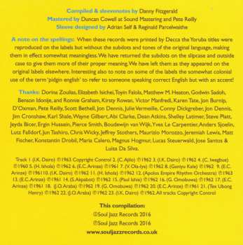 CD Various: Nigeria Freedom Sounds! (Popular Music And The Birth Of Independent Nigeria 1960-63)
