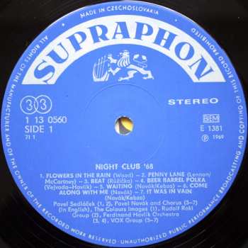 LP Various: Night Club 68