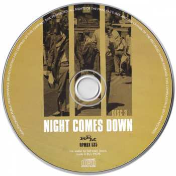 3CD/Coffret Various: Night Comes Down: 60s British Mod, R&B, Freakbeat & Swinging London Nuggets